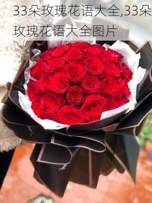 33朵玫瑰花语大全,33朵玫瑰花语大全图片-第1张图片-花卉百科