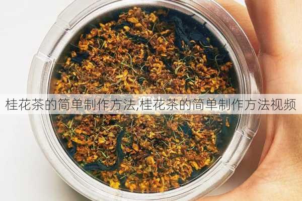 桂花茶的简单制作方法,桂花茶的简单制作方法视频-第2张图片-花卉百科