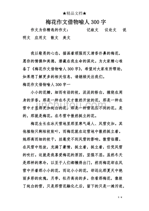 梅花象征着什么意义和人,梅花象征着什么意义和人生的追求作文300字-第2张图片-花卉百科