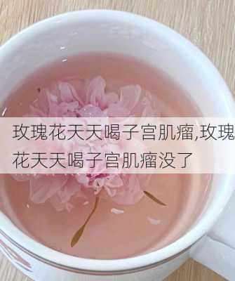 玫瑰花天天喝子宫肌瘤,玫瑰花天天喝子宫肌瘤没了