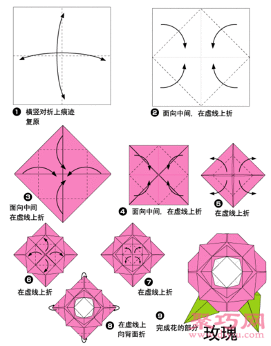 垂丝海棠折纸教程,垂丝海棠折纸教程图片