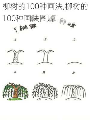 柳树的100种画法,柳树的100种画法图片-第1张图片-花卉百科