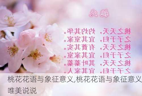 桃花花语与象征意义,桃花花语与象征意义唯美说说-第3张图片-花卉百科