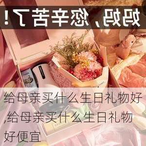 给母亲买什么生日礼物好,给母亲买什么生日礼物好便宜