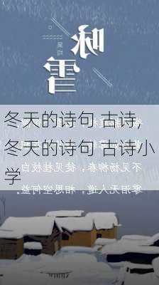 冬天的诗句 古诗,冬天的诗句 古诗小学-第2张图片-花卉百科