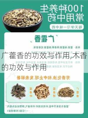 广藿香的功效与作用,木香的功效与作用