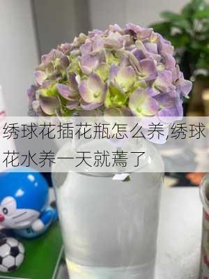 绣球花插花瓶怎么养,绣球花水养一天就蔫了-第2张图片-花卉百科