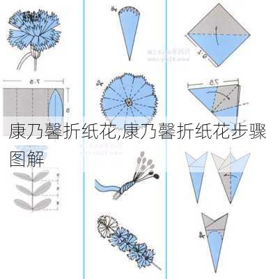 康乃馨折纸花,康乃馨折纸花步骤图解