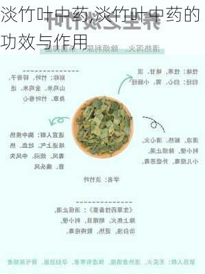 淡竹叶中药,淡竹叶中药的功效与作用