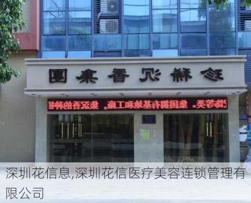 深圳花信息,深圳花信医疗美容连锁管理有限公司