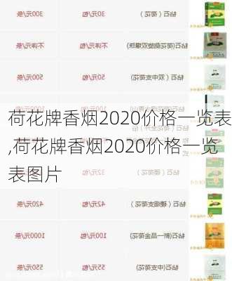 荷花牌香烟2020价格一览表,荷花牌香烟2020价格一览表图片-第3张图片-花卉百科