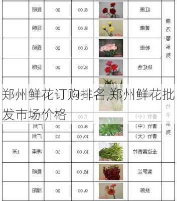 郑州鲜花订购排名,郑州鲜花批发市场价格-第2张图片-花卉百科