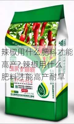 辣椒用什么肥料才能高产?,辣椒用什么肥料才能高产耐旱-第2张图片-花卉百科