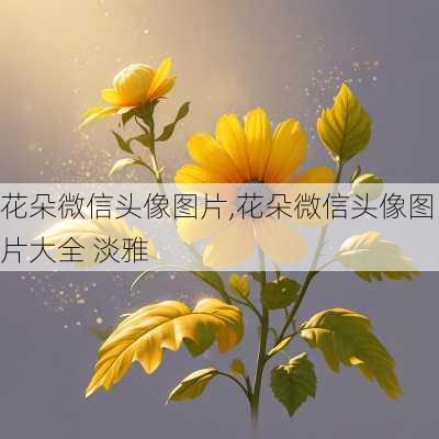 花朵微信头像图片,花朵微信头像图片大全 淡雅-第1张图片-花卉百科