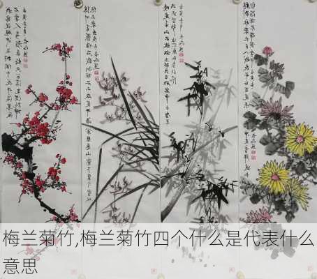 梅兰菊竹,梅兰菊竹四个什么是代表什么意思-第1张图片-花卉百科