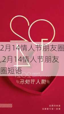 2月14情人节朋友圈,2月14情人节朋友圈短语-第1张图片-花卉百科