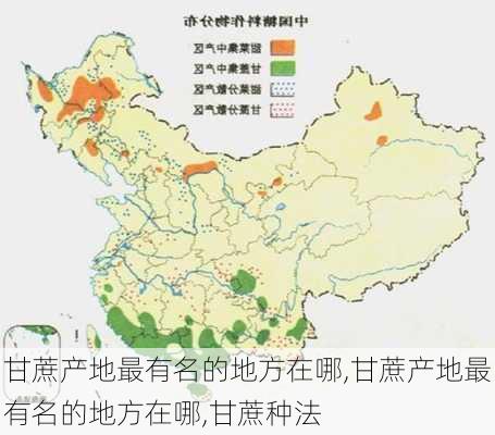 甘蔗产地最有名的地方在哪,甘蔗产地最有名的地方在哪,甘蔗种法